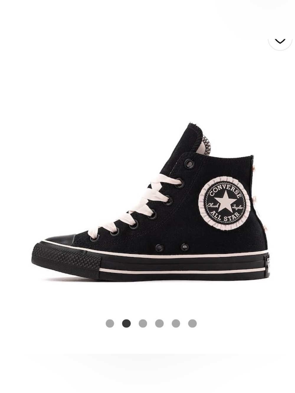 Converse Chuck Taylor All Star High-Top Dark Swan Sneaker - Black / Pink